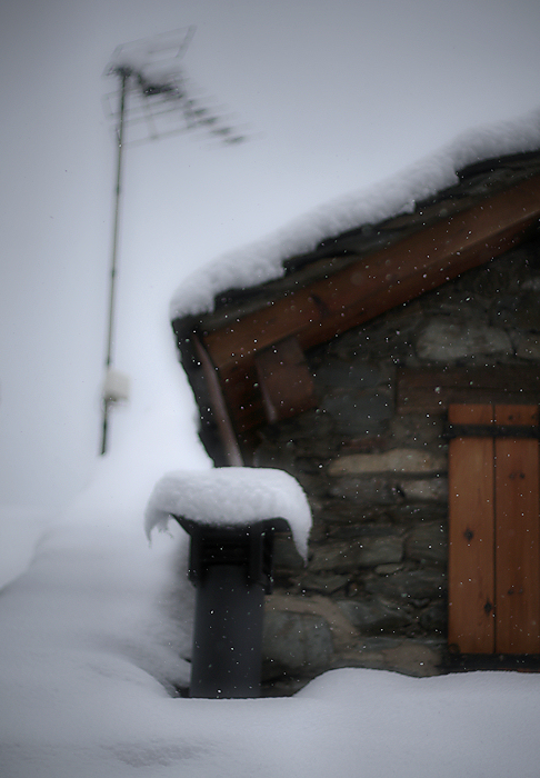 it’s snowing / està nevant / está nevando