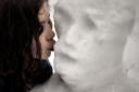 portrait of the snowman (and a surprising kiss)