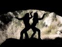 Primitive dancing - dancing on the cave