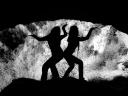 Primitive dancing - dancing on the cave