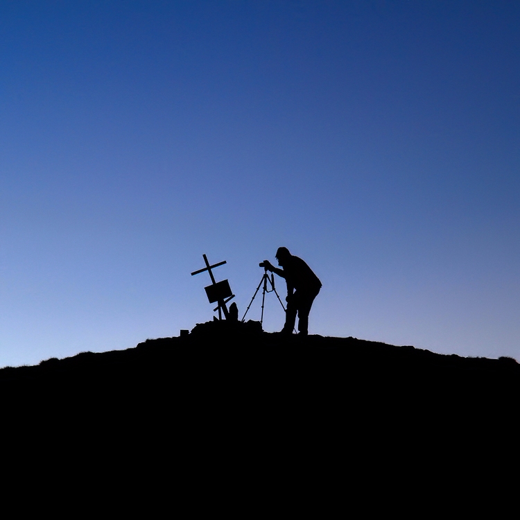 mountain photographer / el fotògraf de muntanyes