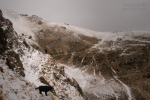 walking between mountains / caminant entre muntanyes