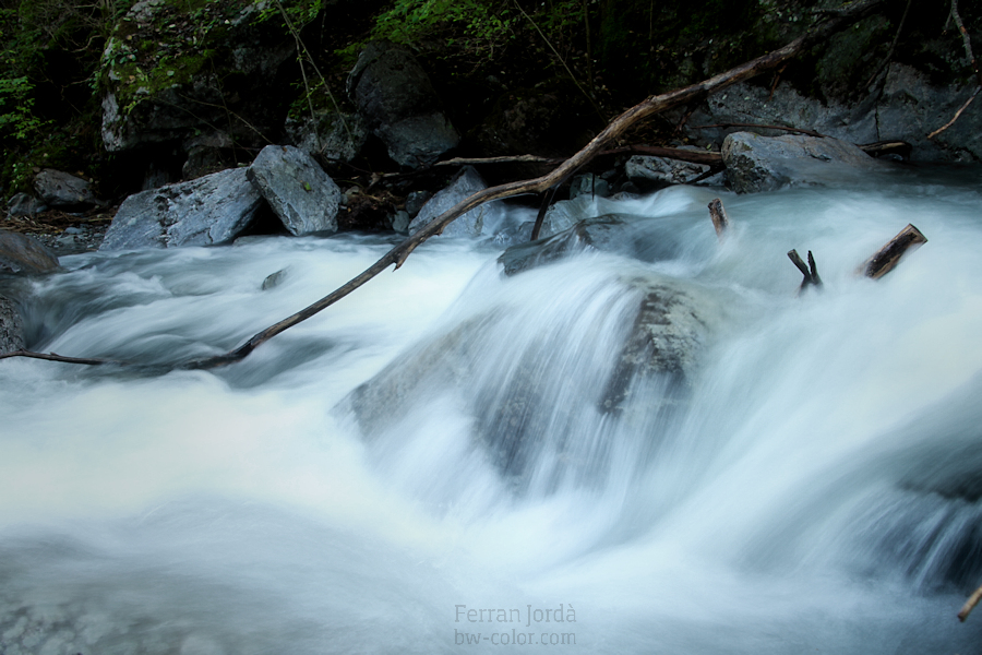 Milky water