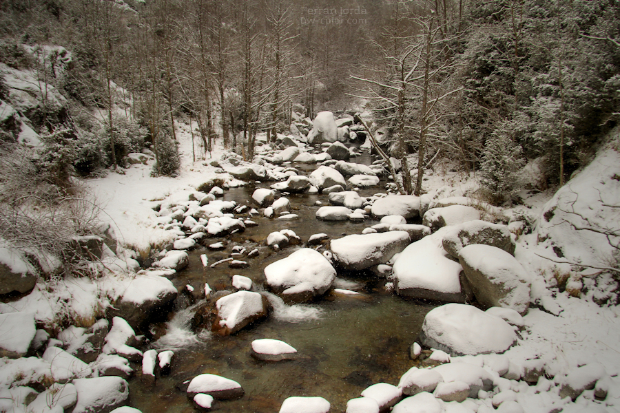 when it's winter on the river / de quan és hivern al riu