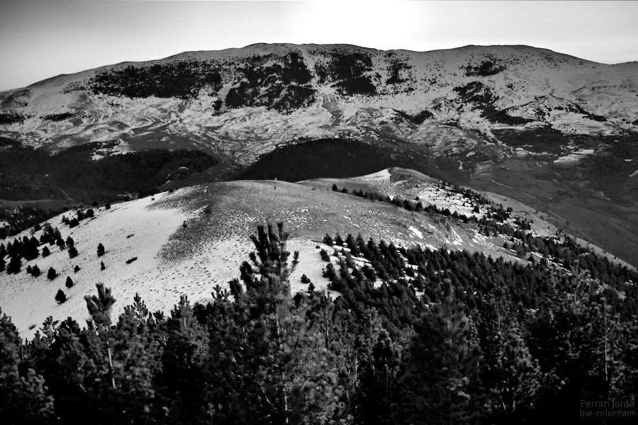 Capvespre a Serra Cavallera