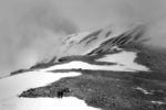 a walk between mountains and clouds