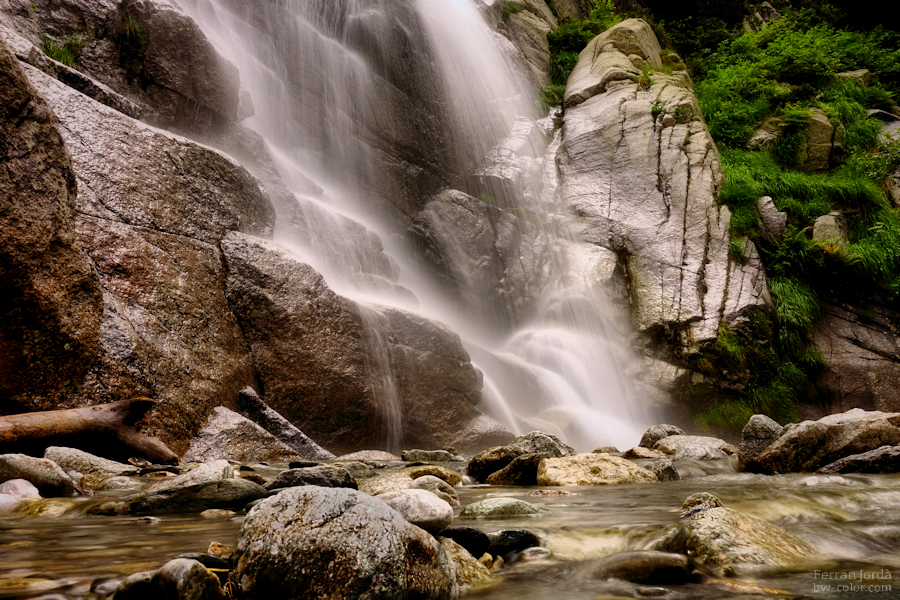 The fall of the water / La caiguda de l'aigua