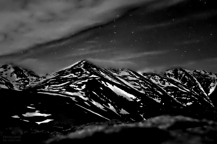 Balandrau i Fontlletera, de nit